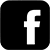 Logo Facebook Preto